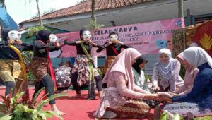 SMPN 1 Pakisaji Kenalkan Budaya Topeng Malangan
