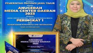Lagi, Pemprov Jatim Sabet Penghargaan Peringkat Pertama dalam AMC 2023 Kemenkominfo