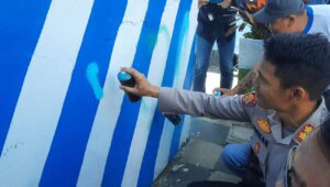 Adakan Lomba Mural “Jogo Bumi Arema” Upaya Polres Batu Tingkatkan Sinergitas