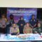 Foto : Saat konferensi pers knalpot brong di Satpas Satlantas Polres Lumajang