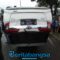 Caption : Tampak kondisi mobil Sigra yang terbalik, usai alami kecelakaan di Kabupaten Jombang.