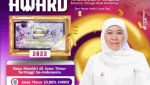 Gubernur Khofifah Dinobatkan Jadi Tokoh Pendorong Penguatan Ekonomi Nasional