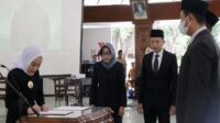 27 Pejabat Pemkab Bojonegoro Dilantik Bupati Anna Mu’awanah