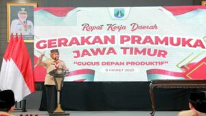 Gubernur Khofifah Dukung Program Satu Gudep Satu Produk