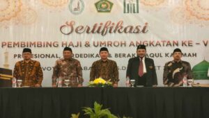 FK KBIHU dan Kemenag Jatim Gelar Sertifikasi Calon Muthowwif