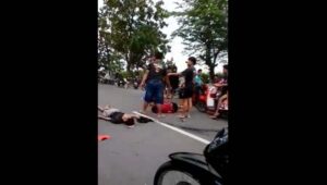 Jombang Gempar! Dua Remaja Diduga Joki Balap Liar Terkapar
