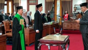 DPRD Tulungagung Gelar Paripurna Sumpah Janji Wakil Ketua dan Anggota DPRD Tulungagung Masa Jabatan 2019-2024