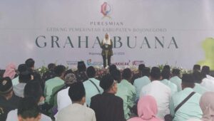 Megah Seperti Grahadi, Rumah Dinas Bupati Bojonegoro Grha Buana Diresmikan