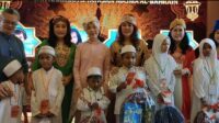 Potret Toleransi Beragama, LCS SHINING Ajak Ratusan Anak Yatim Bukber