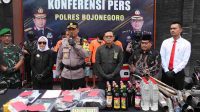 Jelang Lebaran 2023, Forkopimda Bojonegoro Musnahkan Miras dan Knalpot Brong