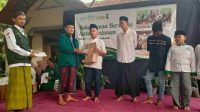 Beda! Musik Angklung Iringi NU Care Lazisnu MWCNU Tandes Saat Santuni Yatim Dhuafa