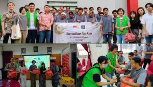 PT Matahari Sakti Gelontor 1255 Bingkisan & Takjil di Rutan Kelas I Medaeng