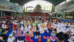 Berkah Ramadan, PT Matahari Sakti Bagikan Ratusan Sembako
