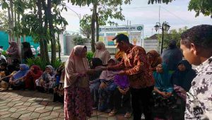 PT MNJ Berbagi Kebahagiaan dengan Janda Tua dan Yatim Jelang Idul Fitri