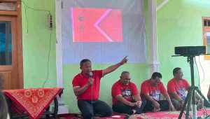 Bacaleg Ganip Resmikan Posko Relawan dan Korcam se Donomulyo