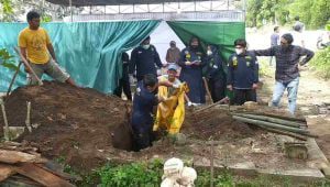 Ada Luka Lebam, Makam Pensiunan Anggota Polres Jombang Dibongkar