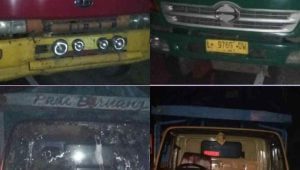 Rawan, dalam Semalam Ada 7 Truk di Jombang Jadi Korban Teror Pemotor Lempar Batu