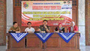 Bakesbangpol Jember Gelar Sosialisasi Pemilu 2024 di Desa Bagorejo