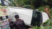 Keluarga Korban Lakalantas Minta APH Tahan Sopir Mobil Terbang