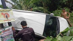 Keluarga Korban Lakalantas Minta APH Tahan Sopir Mobil Terbang