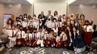 Novotel Samator Ajak Siswa SD Sulap Limbah Kain Linen Jadi Tote Bag Estetik