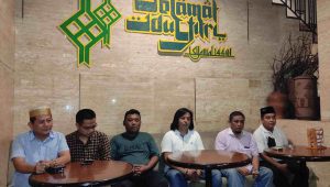 Ribuan Nahdliyin Nusa Bangsa Geruduk PWNU Jatim