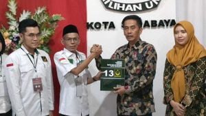 Lolos Verifikasi, PBB Kota Surabaya Daftarkan 50 Bacaleg Diantar 300 Relawan