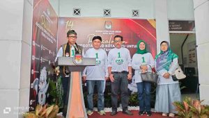 Begini Cara Unik PKB Daftarkan Bacaleg ke KPU Kota Batu