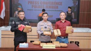Jaringan Narkoba Lintas Pulau di Jember Dibekuk Polisi, Terancam Puluhan Tahun Penjara