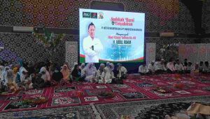 PT MNJ Gelar Sedekah Bumi Bersama 40 Yatim, Lansia dan Dhuafa