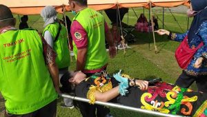 32 Peserta Upacara Hardiknas di Jombang Pingsan Massal