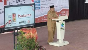 Wako Blitar Santoso Launching ISukarno untuk Teladani Proklamator