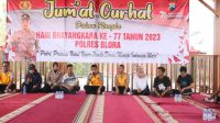 Olahraga Bersama Wujud Sinergi TNI, Polri, Pemkab dan Mahasiswa