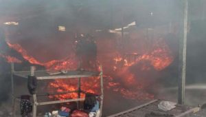 Pabrik Briket di Jalan Raya Kunduran – Blora Kebakaran
