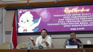 KPU Gelar Rakor Bahas Dua Hal, Vermin Bacaleg dan PAW