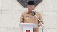Wako Blitar Sambut Kirab Pemilu 2024 di Monumen Daidan Peta