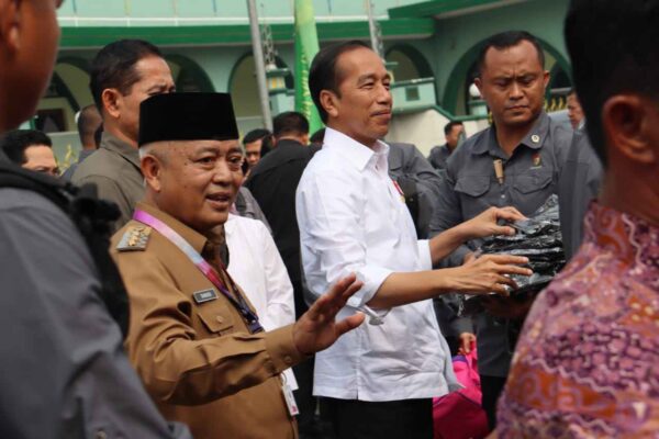 Jokowi dan Iriana Jokowi