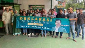 Peduli Wong Cilik, PKL Surabaya Dukung Muhaimin Iskandar Maju Capres 2024