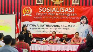 Anggota DPR RI Casytha A Kathmandu Gelar Sosialisasi 4 Pilar Kebangsaan