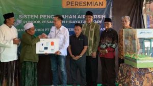 Duet Unusa Pelindo Bangun Pengelolaan Air Bersih untuk Ponpes