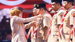 Hari Pramuka 2023, Bupati Jember Raih Penghargaan Lencana Pancawarsa VI