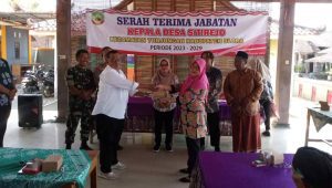 Usai Pelantikan Pemdes Sitirejo Dilanjut Sertijab