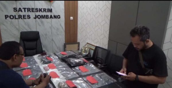 Barang Bukti laka Kereta Api