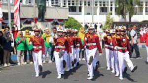 Gerak Jalan Lingkot Jember Jadi Media Menumbuhkan Patriotisme pada Anak