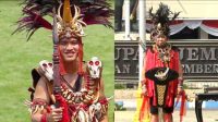 HUT ke-78 RI: Kaesang Pangarep dan Bupati Jember Kompak Pakai Baju Adat Minahasa