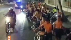 Nekat Kebut-kebutan di Jalan, Polisi Amankan 68 Motor di Jombang