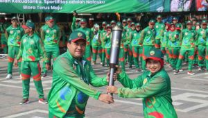 Lepas Kontingen, Bupati Blora Target Raih 10 Besar di Porprov Jateng 2023