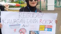 Lailatul Muharromah Duta Maritim Indonesia, Kampanye Kawasan Tanpa Rokok (KTR)