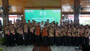 32 Pramuka Kwarcab Blora Ikuti Rainas di Cibubur