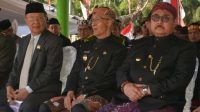 Upacara HUT Kemerdekaan RI ke-78 di Bondowoso, Bupati dan Wabup Kompak Kenakan Pakaian Adat Jawatimuran